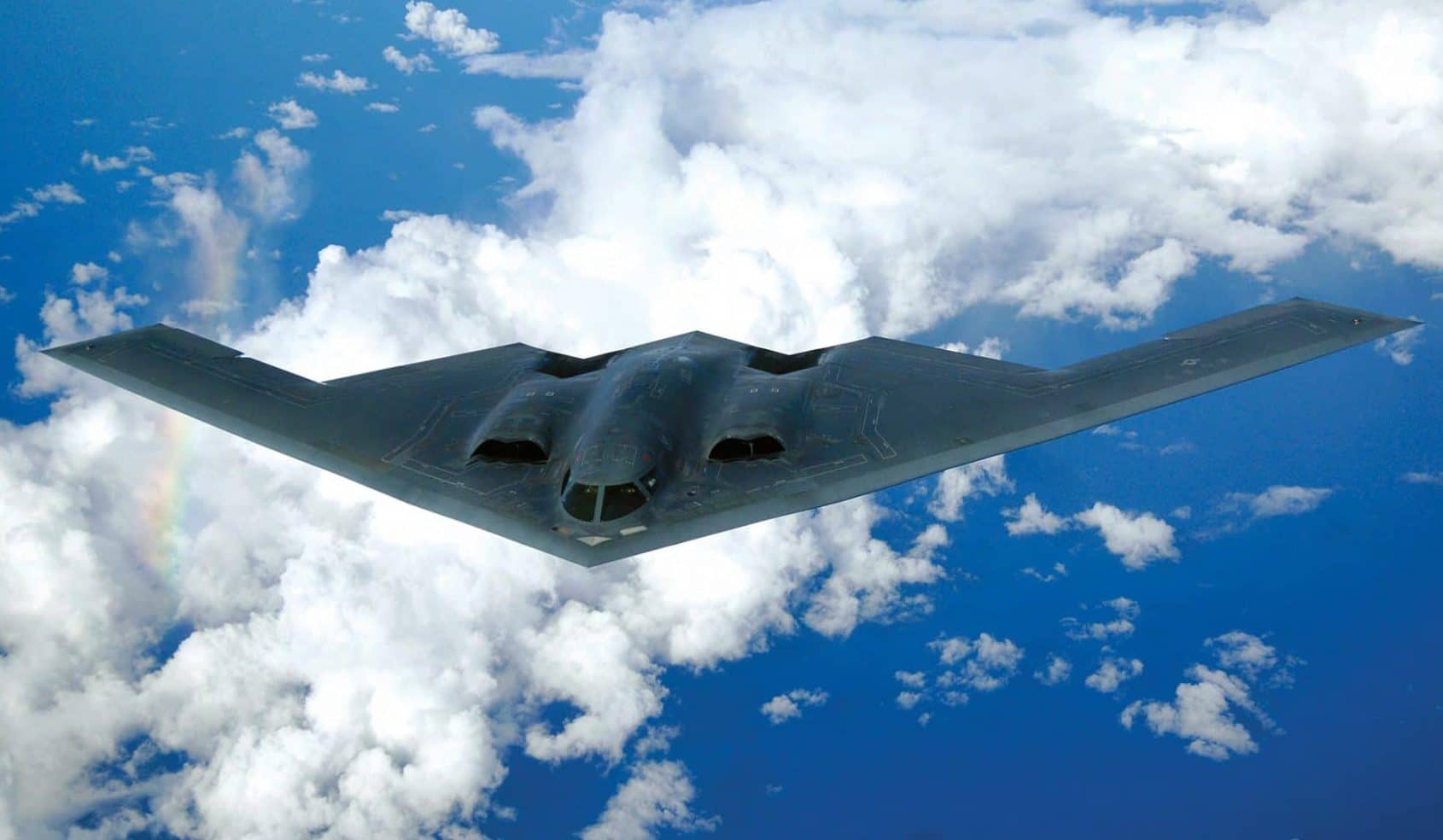 Pics/Vids: Here's The B-2 Stealth Bomber Rose Bowl Flyover | American ...