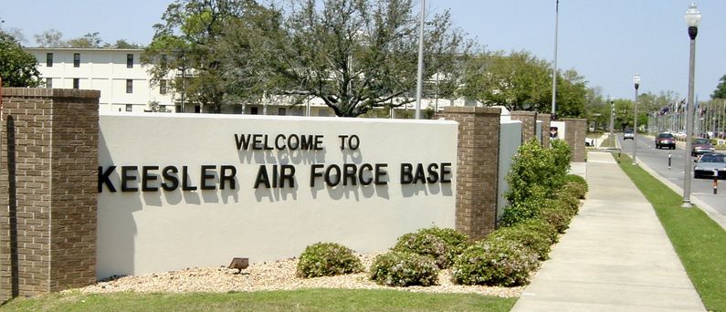 A National Disgrace Keesler Air Force Base S Toxic Mold Case   795px Kessler Main Gate 