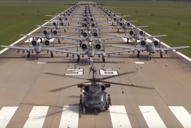 U.S. Air Force 23d Wing Conducts Elephant Walk To Demonstrate Its Rapid Deployment Ability Featured