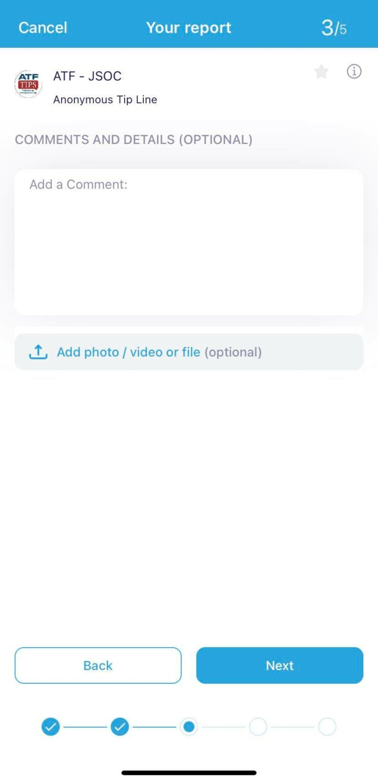 ATF launches new anonymous tip app