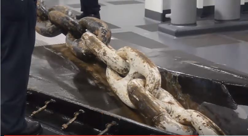 Rare Inside Footage: Watch Supercarrier USS Ronald Reagan Drop Its Giant Anchor Featured