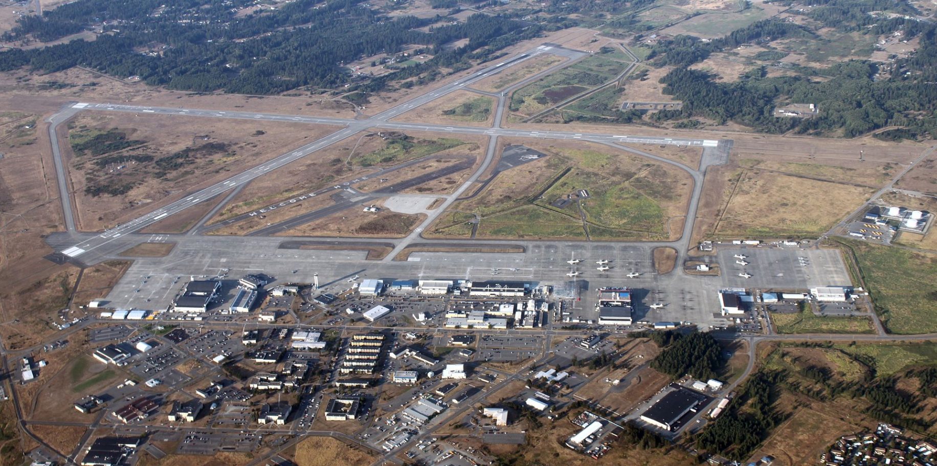 Aerial NAS Whidbey 