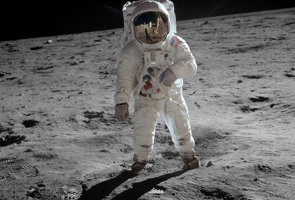 first man on the moon history