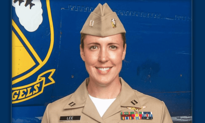 Navy Blue Angels Select First Ever Female Fa 18 Pilot American