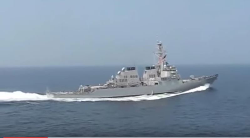 Stunning Footage Of An Amazing U.S. Navy Arleigh Burke-Class Destroyer Maneuver Featured