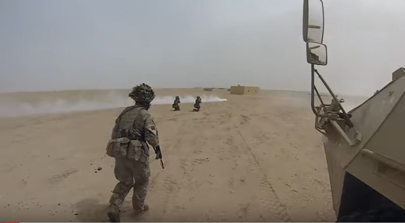 (VIDEO) Watch British Troops Join With Kuwaiti Forces In Exercise Desert Warrior Featured