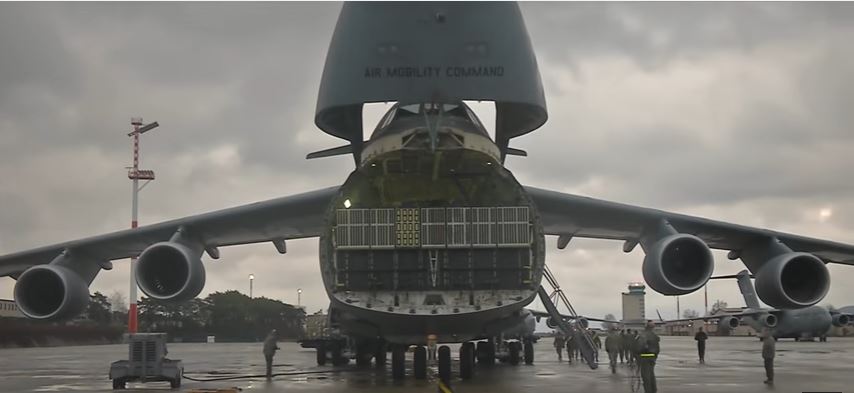 U.S. Army Apache Helicopters Arrive At Ramstein Air Base In Germany With The Help Of The U.S. Air Force Featured