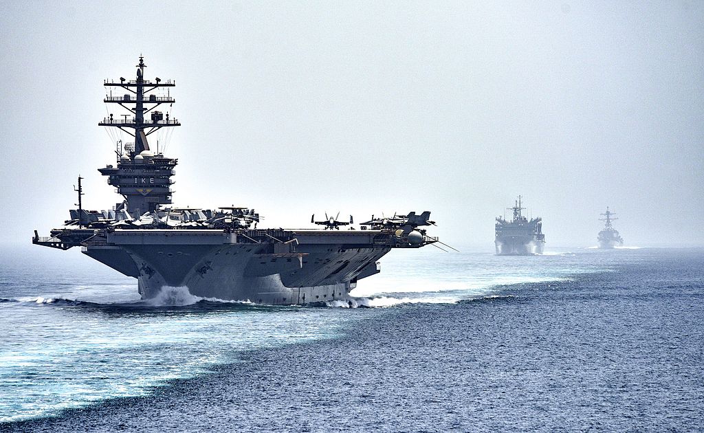 Second carrier group sent to support Israel and deter Iran