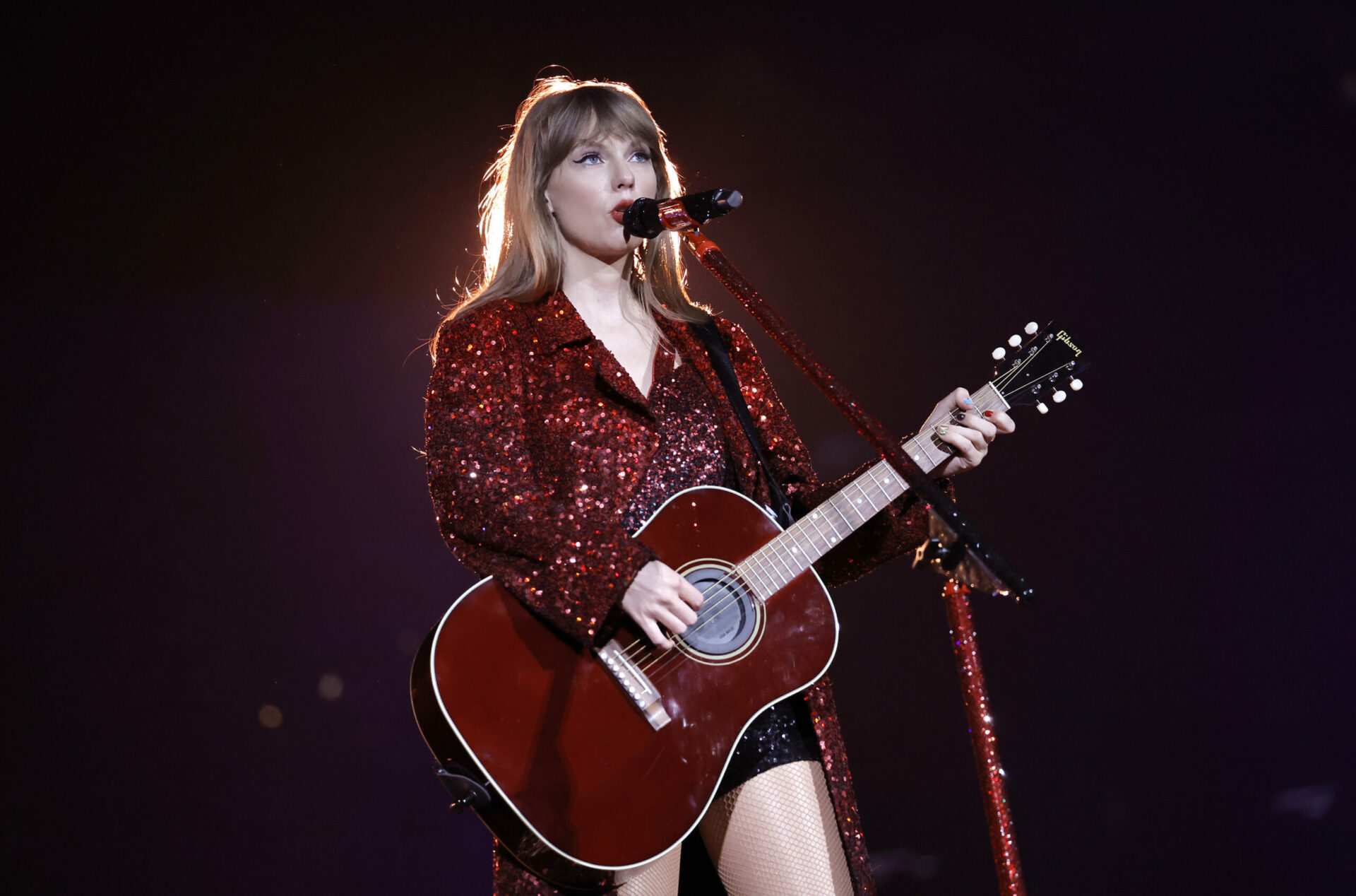 Smashed Taylor Swift guitar, which sold for $4,000, now back up for auction