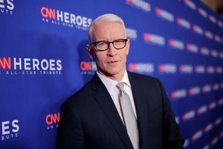 Anderson Cooper hit with flying debris from Hurricane Milton during a live broadcast