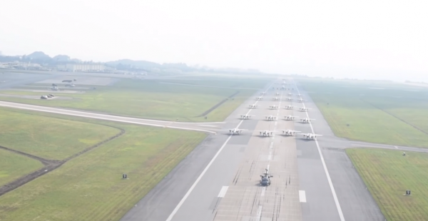 us-air-force-stages-massive-elephant-walk-at-kadena-air-base-japan