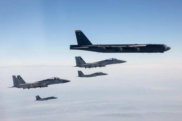 PICS: 2 US B-52 Bombers Fly Over Middle East To Deter Iran After Rocket ...