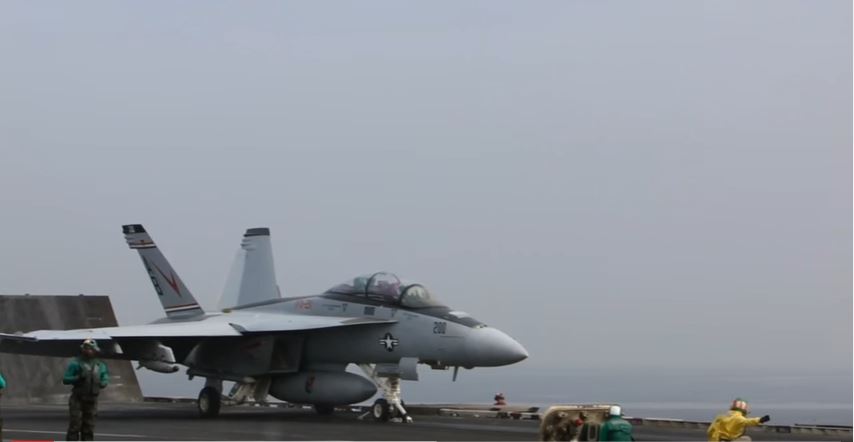 (VIDEO) Watch Incredible Footage Of F-18 Super Hornets In Action Featured