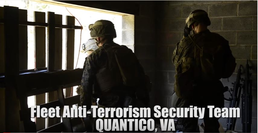 Fleet Anti-Terrorism Security Team Conducts Weeklong Training Exercise At Marine Corps Base Quantico In Preparation Of Future Deployment Featured