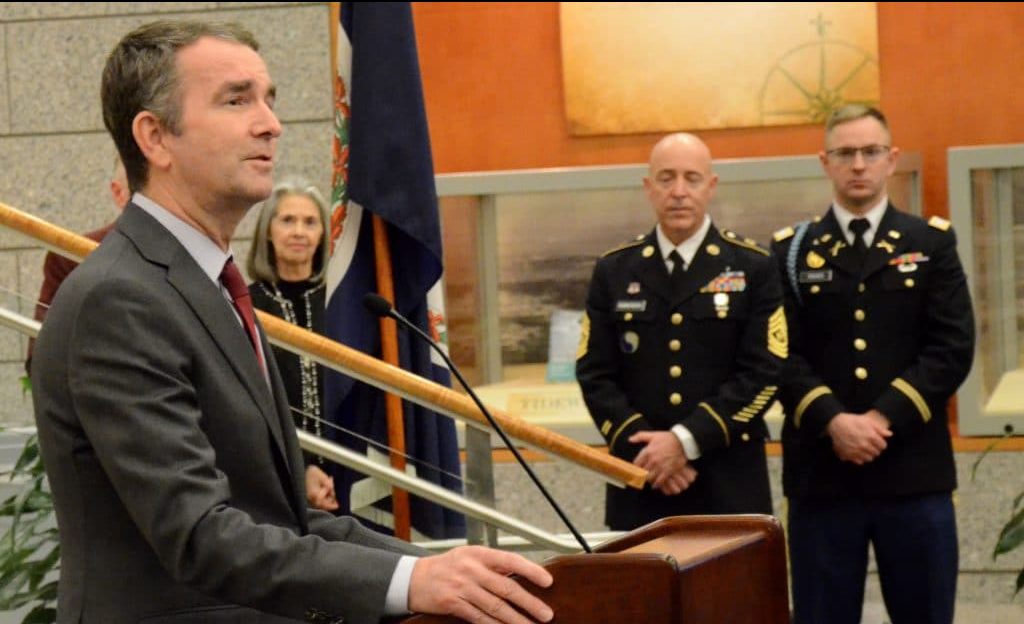 Congressman suggests military enforcement of new VA gun laws; Gov. promises 'consequences'