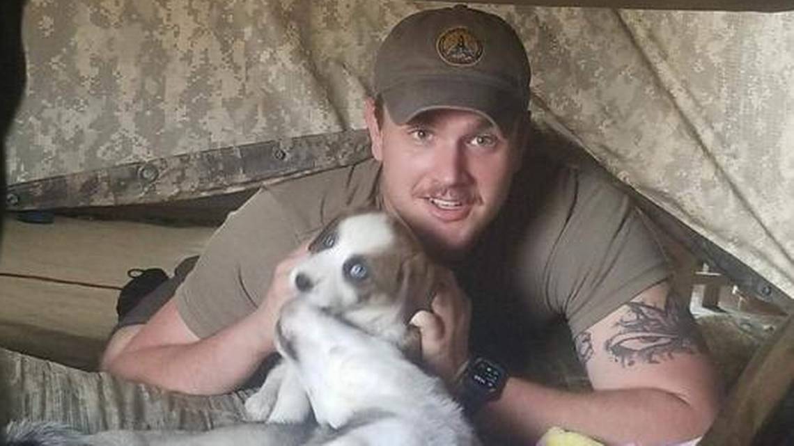 This soldier rescued a puppy from a garbage pit. Now he's fighting to