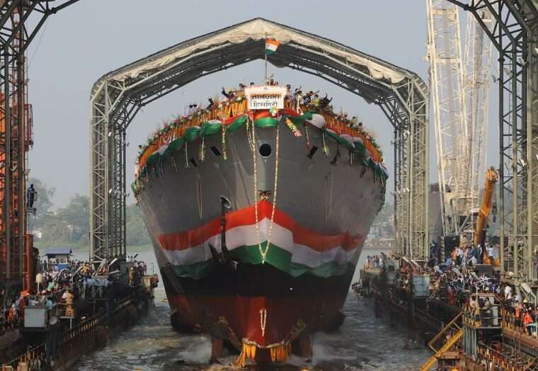 Indian Navy launches its second Nilgiri class stealth frigate ...