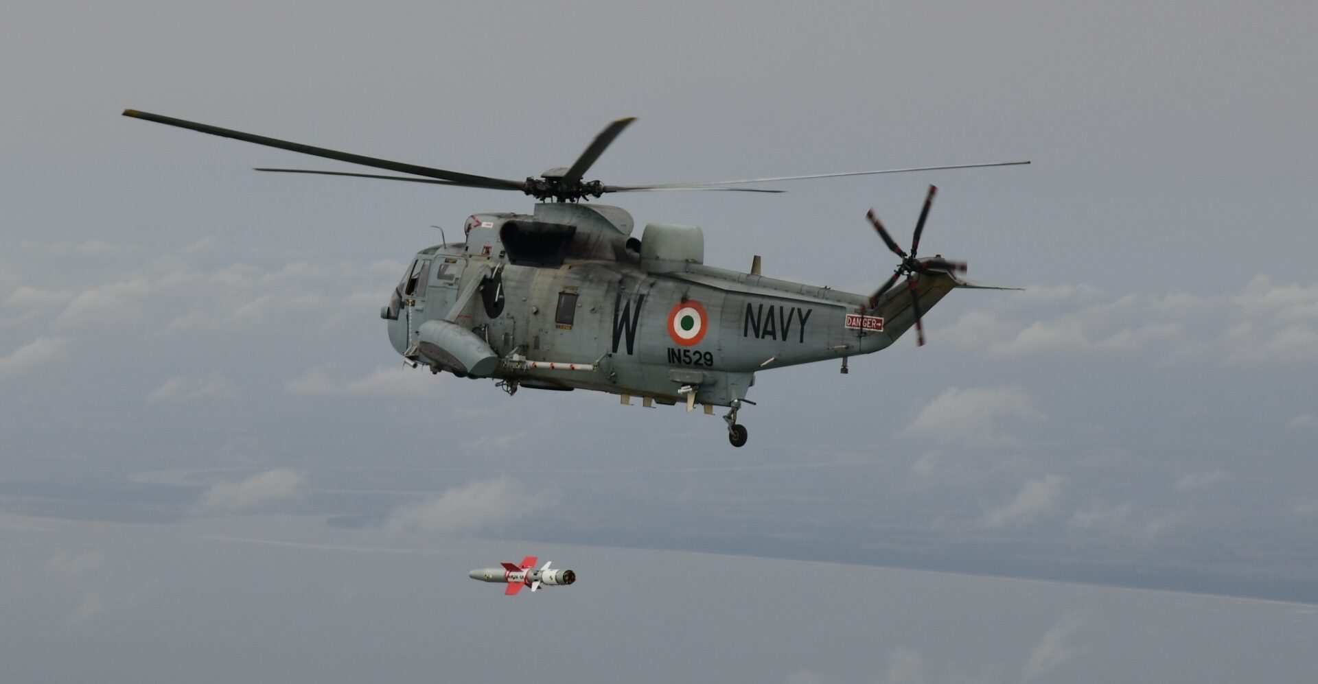 Video: Indian Navy Tests Its Own Helicopter-fired Anti-ship Missile For ...