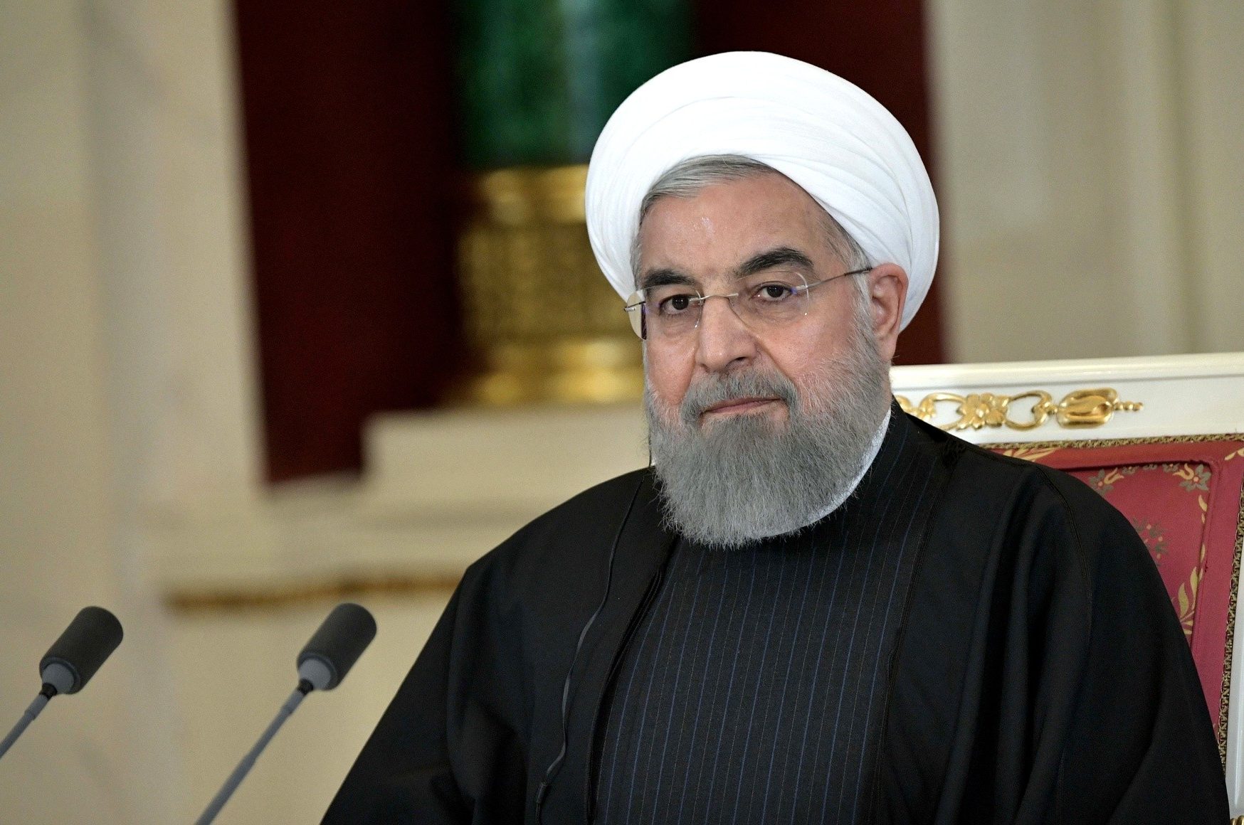 Iran president declares 'war situation' in response to US sanctions