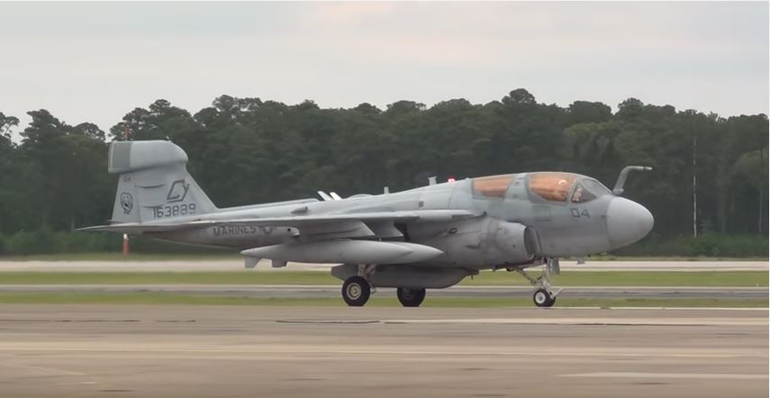 Watch An Awesome U.S. Marine Corps EA-6B Prowler Air-Ground Task Force Demonstration Featured
