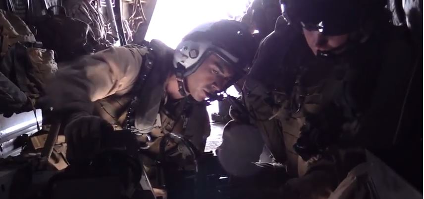 Watch Marine Tiltrotor Squadron Conduct An MV-22 Osprey Tail Gun Range Featured