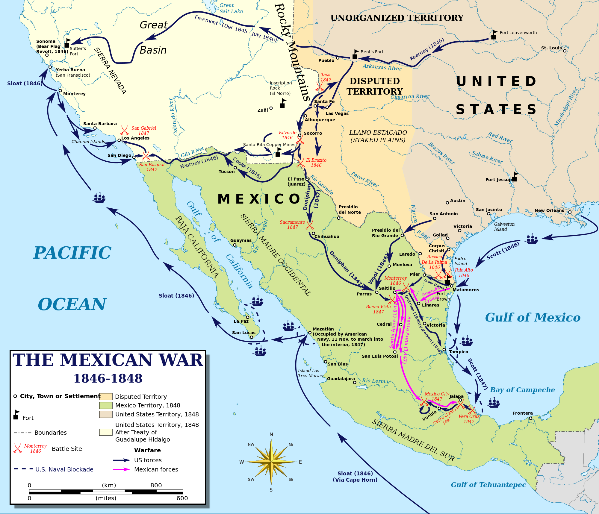 Map Of Texas And Mexico Border - nnqvymq