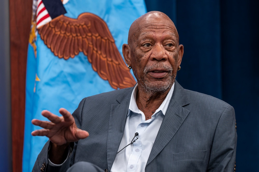 Video: Hollywood legend Morgan Freeman was at the Pentagon