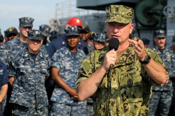 Navy Secretary Slams 'Blueberry' Camouflage