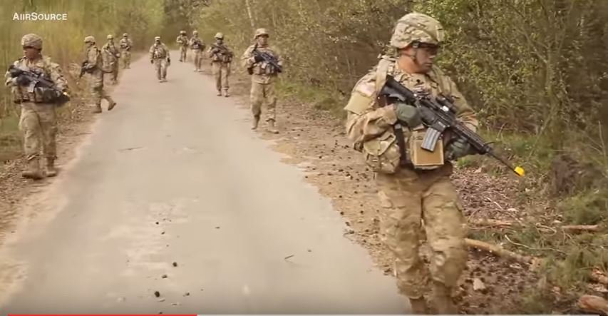 U.S. Army 45th Infantry Brigade Combat Team Take Part In The Basic Leader Course Situational Training Exercise Featured