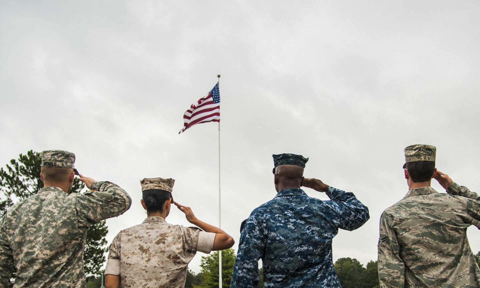 Veterans day message at work