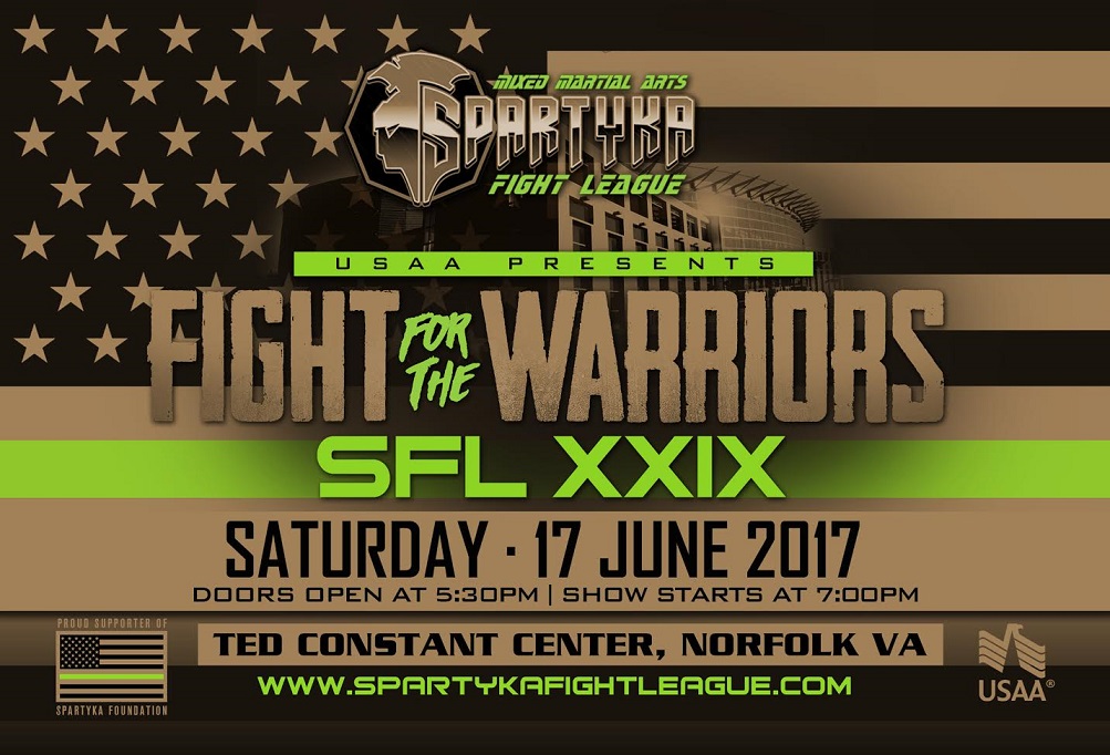 Spartyka Foundation hosts charity fight night event for wounded warriors, vets Featured