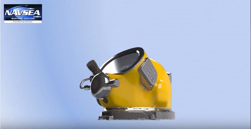 Cool New SciFi Gear: New Naval Warfare “Diver Augmented Vision Display” Helmets Featured