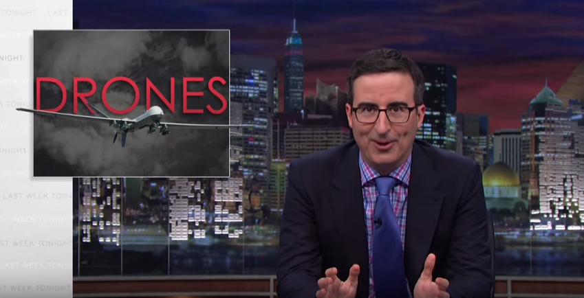 John Oliver Gives His Controversial Take On Drones Featured