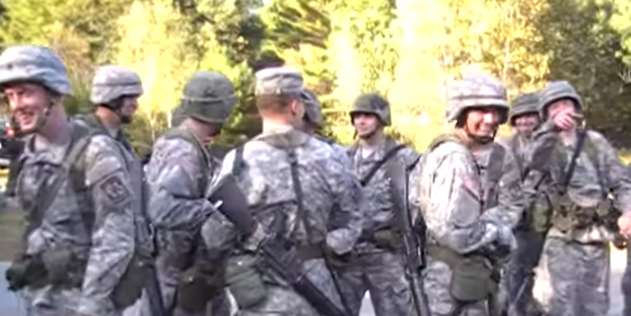 UMass ROTC Cadets Run From “Live” Grenade Prank (VIDEO) Featured