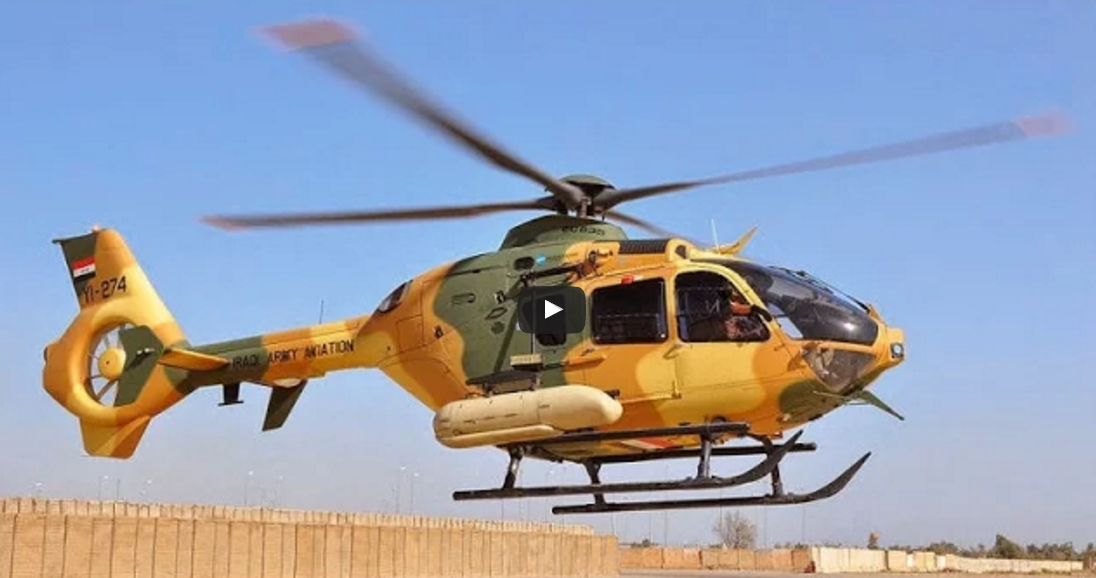 (WATCH) Cockpit View Of a Helicopter Dealing Death To ISIS Featured