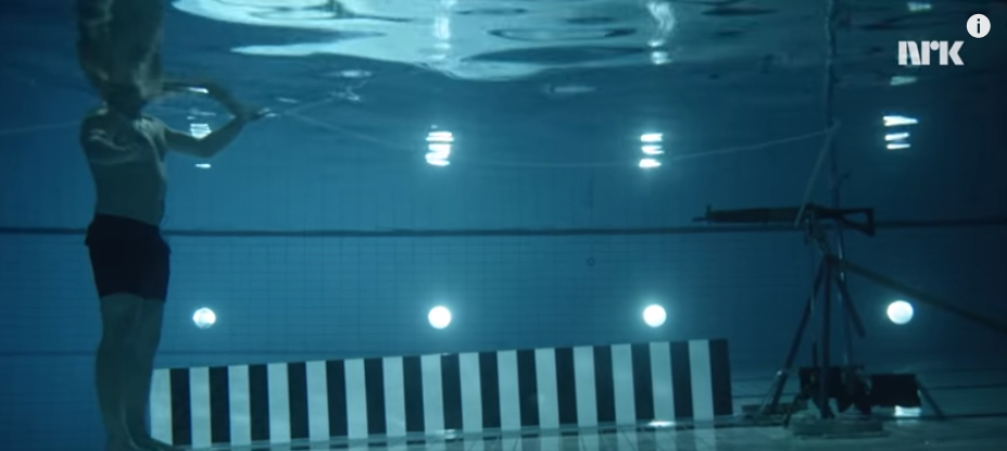 Watch What Happens When A Physicist Fires A Rife At Himself Underwater From 3 Meters Away Featured