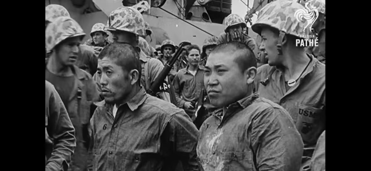 Amazing Rare Close-Up Crisp Footage Of Japanese Soldiers in WW2 On Iwo Jima Featured