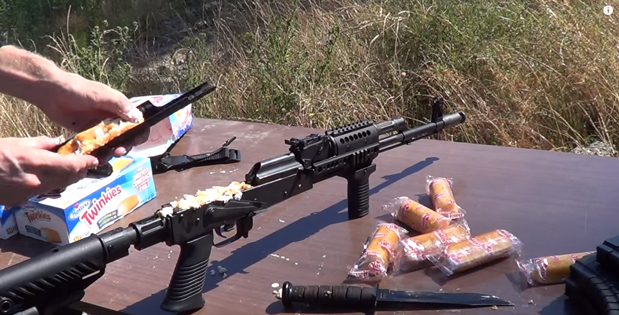 AK47 Filled With Twinkies! Will It Shoot Or Explode? (And Don’t Miss Which Gun He Deep-Fried) Featured