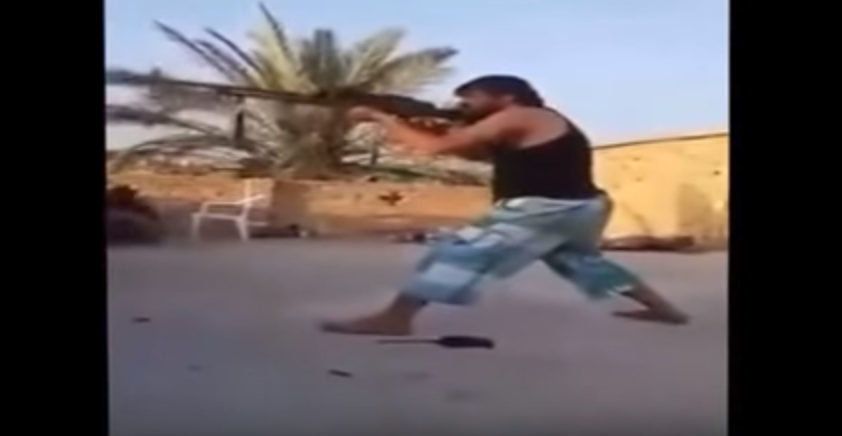 (VIDEO) Trying To Be Rambo Doesn’t Work When Facing Off Against A Sniper! Featured