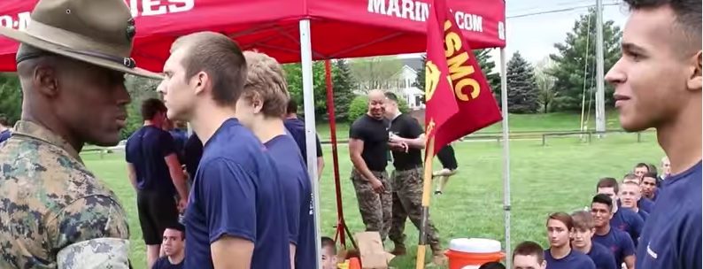 Watch What Happens To A Marine Poolee Who Says “What’s Up Sir” To Drill Instructor Featured