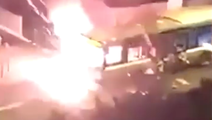 (VIDEO) Radical Muslim Teenagers Firebomb French Bus While Screaming “Allahu Akbar” Featured