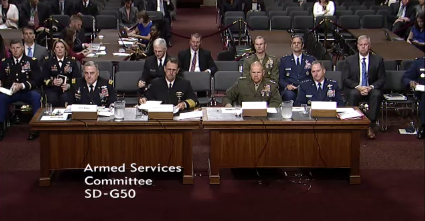 CAN’T FIGHT BACK: Military Leaders Testify That Budget Cuts Are Impeding America’s Ability To Defend Against Growing Threats Featured