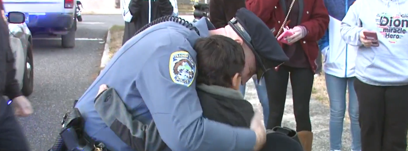 Cancer Stricken Police Officer Surprises 5-Year-Old With Uniform Featured