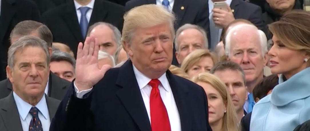 IT’S OFFICIAL: Donald Trump Is Now The 45th President Of The United States Featured