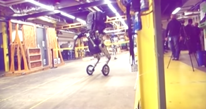 Boston Dynamics Unveils “Nightmare Inducing” Robot On Wheels In Leaked Video Featured
