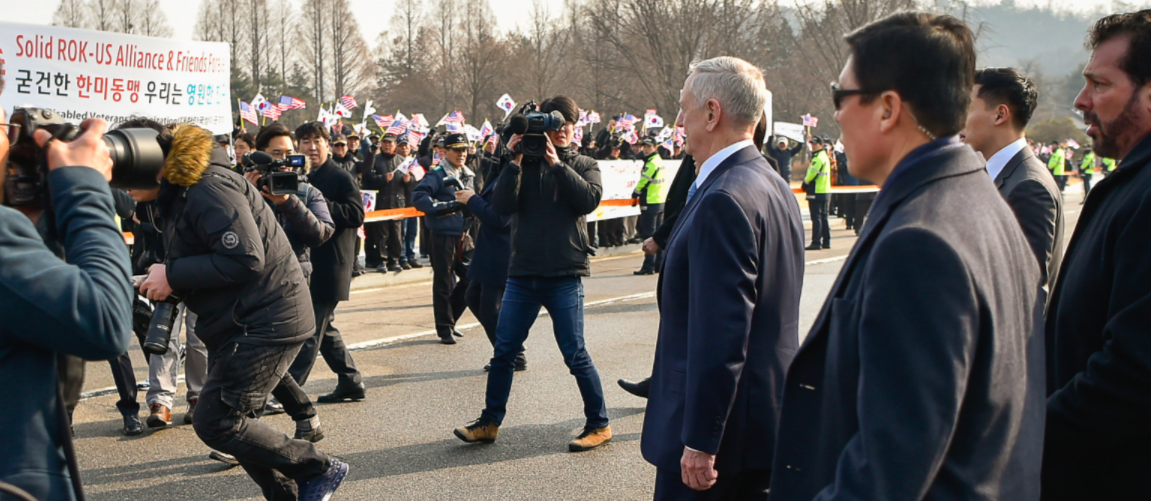 (PICS) Secretary Mattis Received A Warm Welcome During His Trip To South Korea Featured