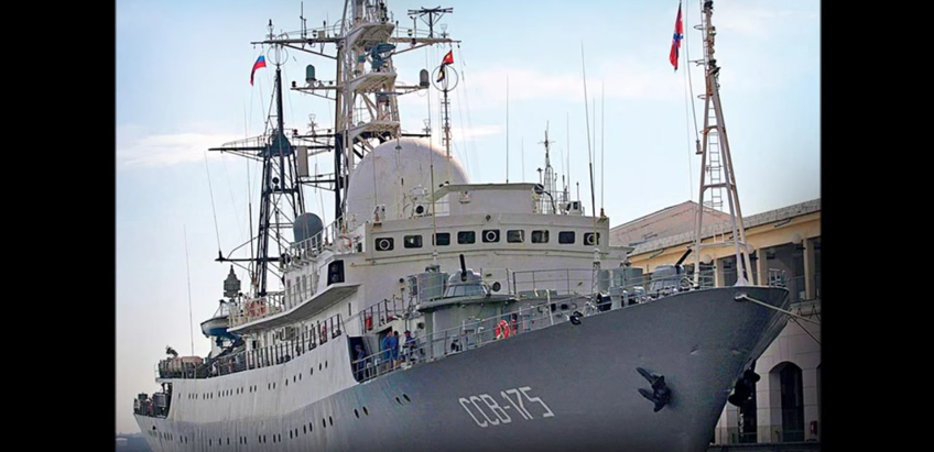 Russian Spy Ship Patrolling Off The Coast Of Delaware Featured