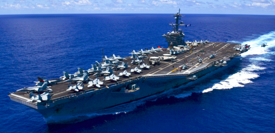 U.S. Navy Deploys Carrier Strike Group To Patrol South China Sea Featured