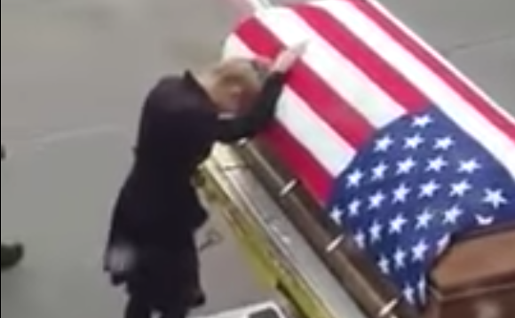 Passengers On Plane Weep As Military Wife Mourns The Death Of Green Beret Husband Featured