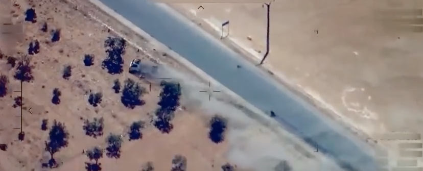Watch U.S. Airstrikes Absolutely Destroy ISIS Vehicles Featured